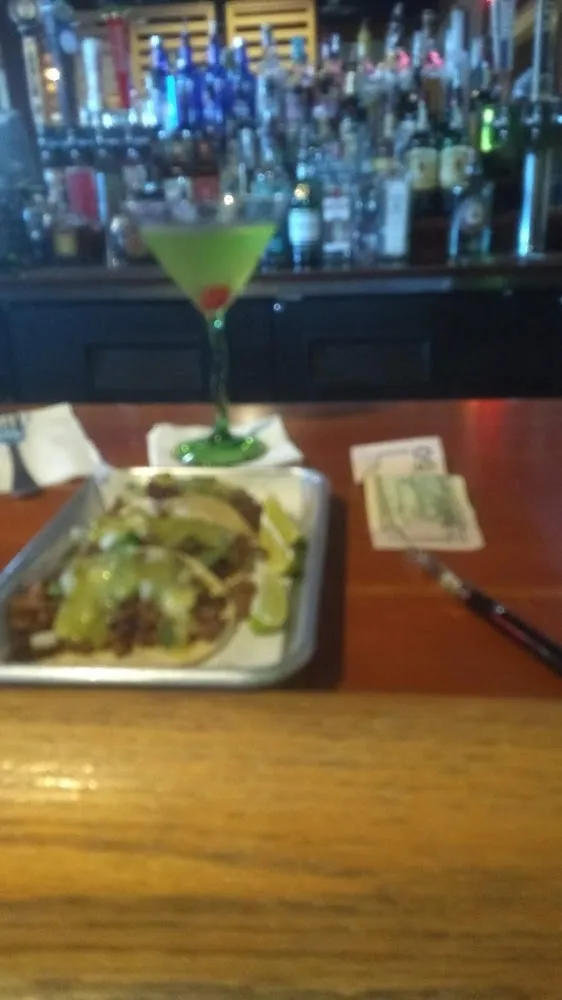 Taco Tuesday with a Sour Apple Martini
